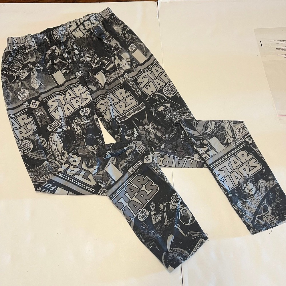 Star Wars women's medium comic print pajama pants/leggins (2472)